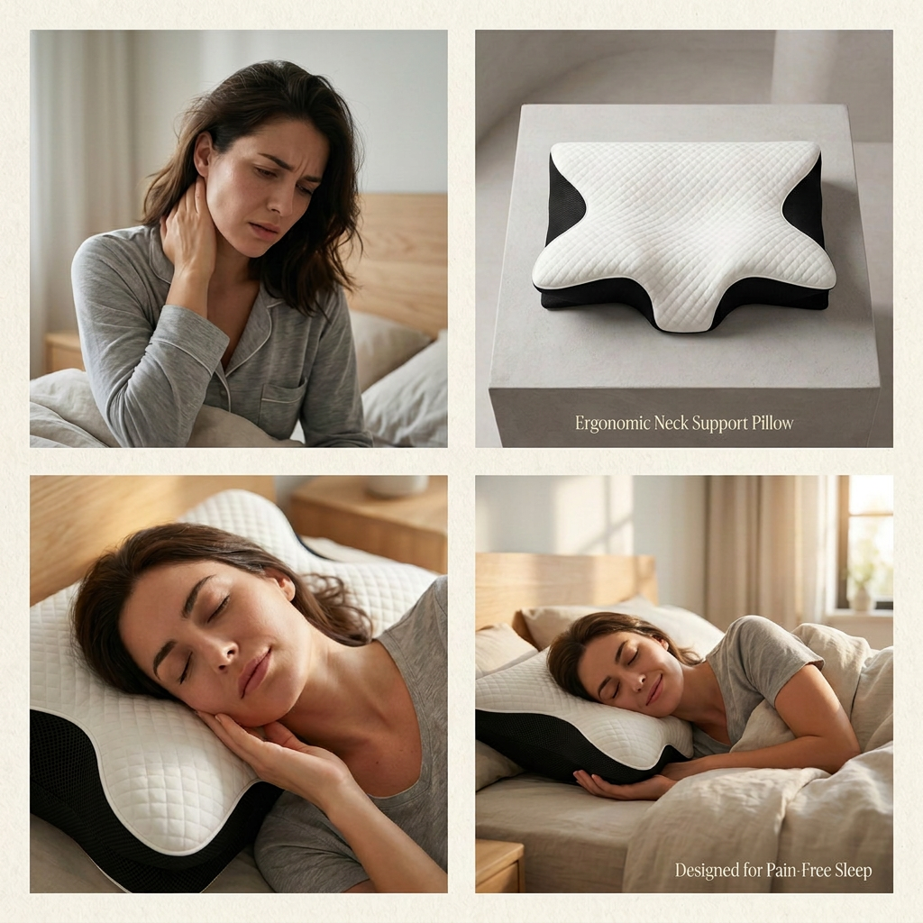 Ergonomic Cervical Pillow
